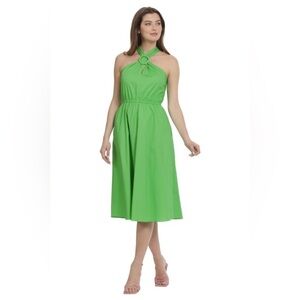Maggy London Halter Midi Dress